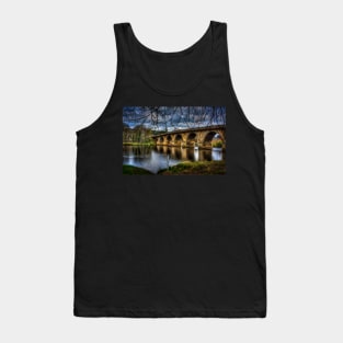 River Tyne At Hexham Bridge Tank Top